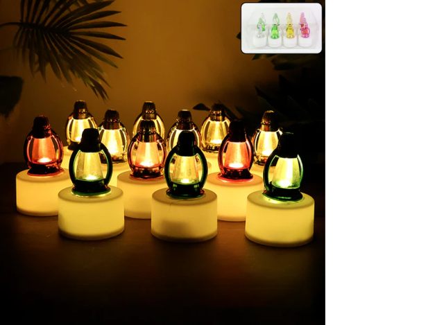 LED Decorative Candle Lamps (12 Pc)