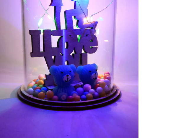 Love You LED Decorative Light Showpiece (1 Pc)