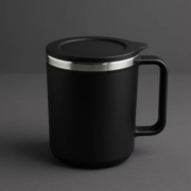 Customize Apex Happy Mug Approx 400ml (1 Pc) black